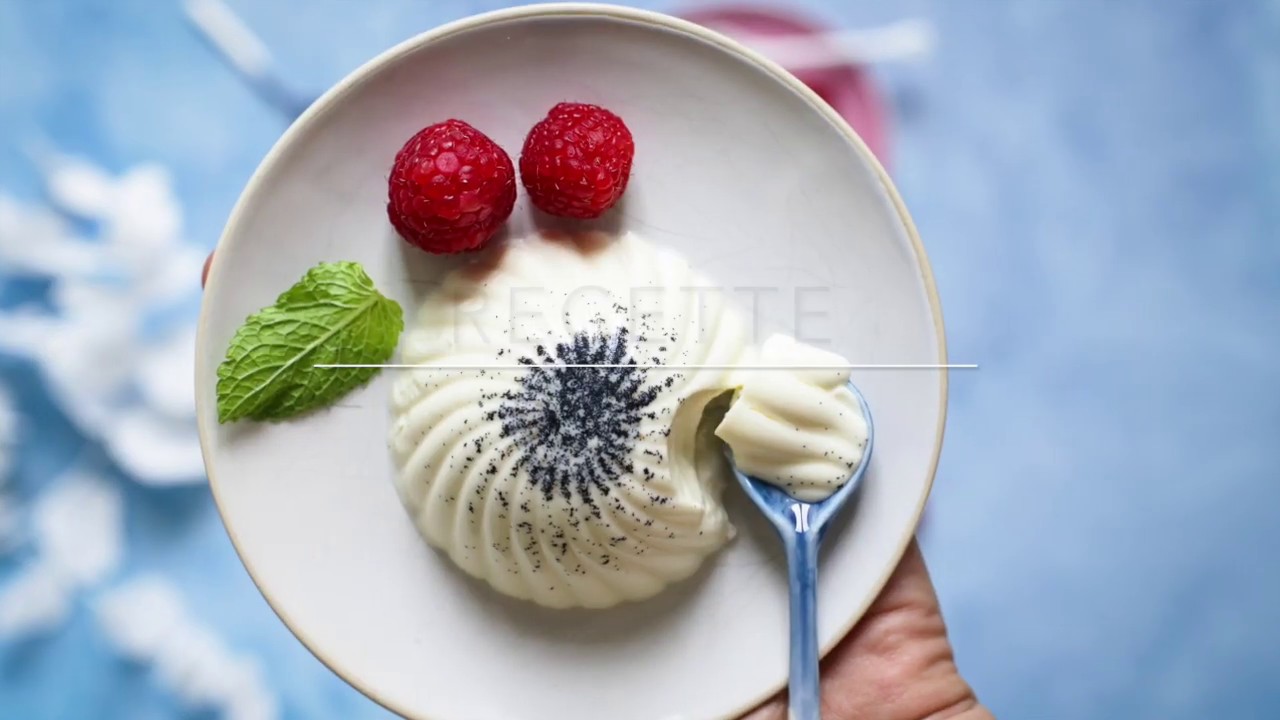 Panna cotta à la vanille classique