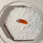torta caprese noisettes fleur oranger