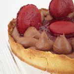 tarte griottes chocolat