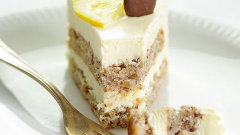 Entremets Aux Noisettes Et Limoncello Un Dejeuner De Soleil