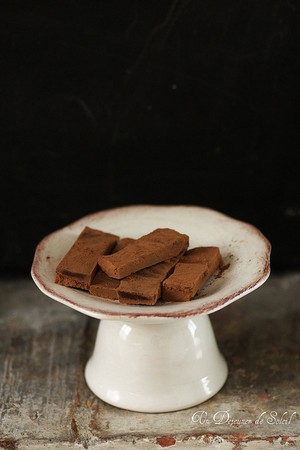Truffes au chocolat et Amaretto