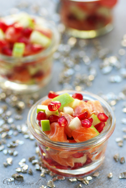 tartare saumon pomme verte