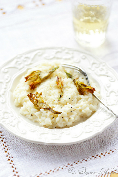 risotto fromage pecorino artichauts croustillants