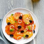 salade orange olives recette sicilienne