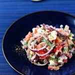 salade turque oignons feta tomates