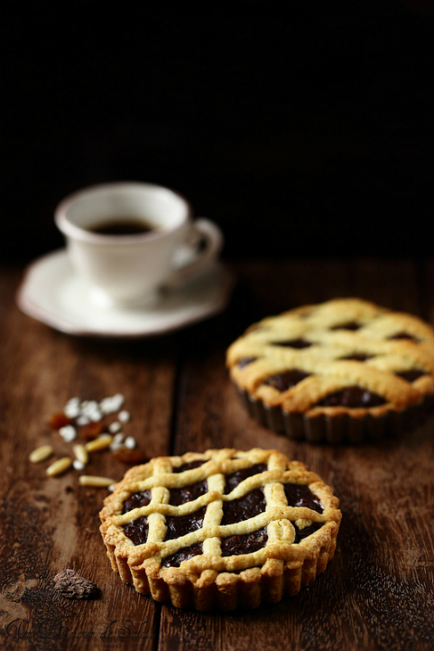 torta bischeri tarte riz chocolat toscane