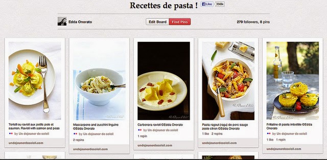 Recettes de pasta Edda Onorato