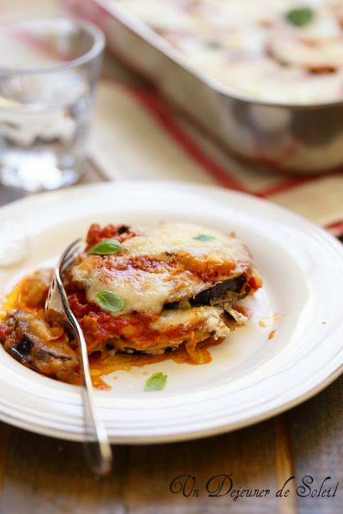 Parmigiana d’aubergines classique