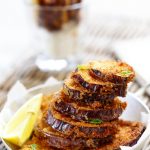 aubergines panees escalopes recette italienne