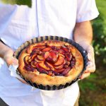 tarte briochee prunes