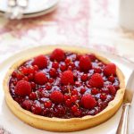 tarte framboise groseilles