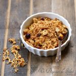 crumble pommes noisette