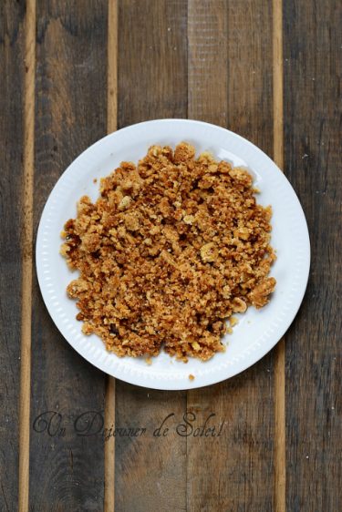 crumble sucre recette base