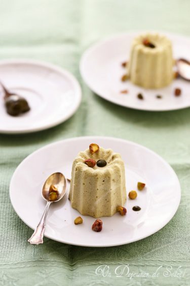 semifreddo pistache parfait glace