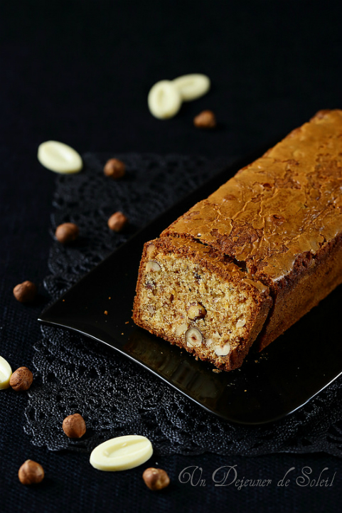 Cake au chocolat et noisettes, Recette