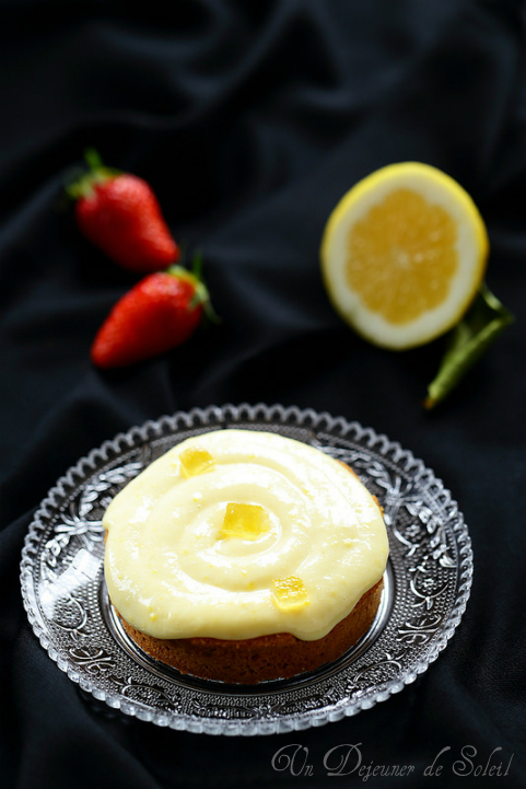 Tarte au citron (avec frangipane et crème citron chocolat blanc) - Lemon pie