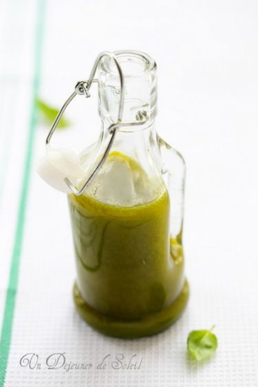 huile olive basilic recette maison