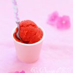 sorbet pure fraise