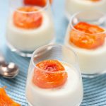 panna cotta fleur oranger abricots rotis facile et raffinee