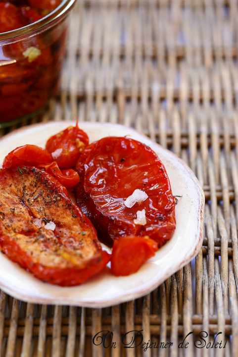 Tomates séchées à l'huile d'olive