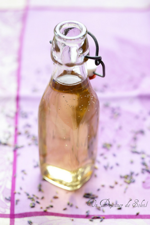 Sirop de lavande maison - Homemade lavender syrup