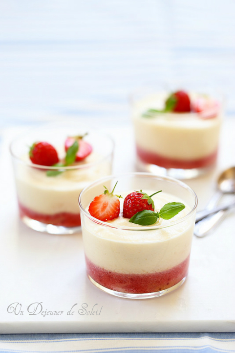 Tiramisu fraises recette