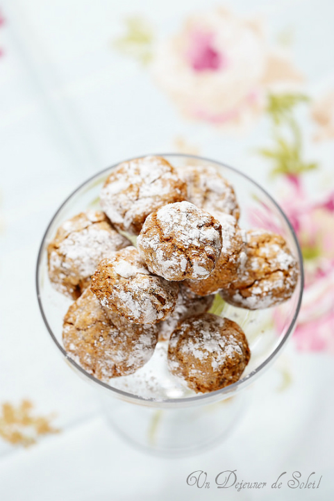 amaretti amandes orange confite