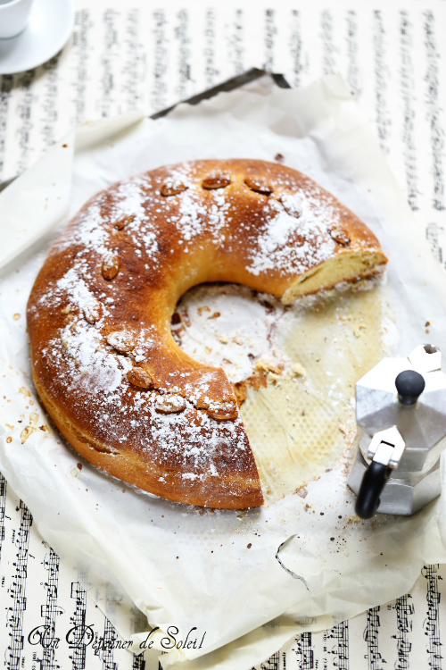 Brioche des rois à la fleur d'oranger (base de brioche bordelaise)