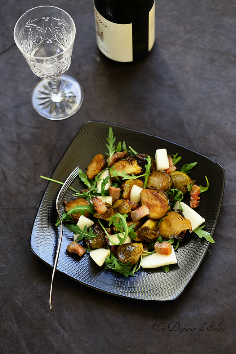 salade choux bruxelle rotis ottolenghi