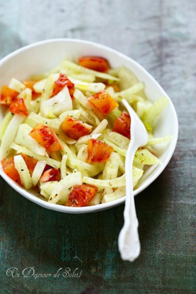 Salade de fenouil et d’oranges comme en Italie