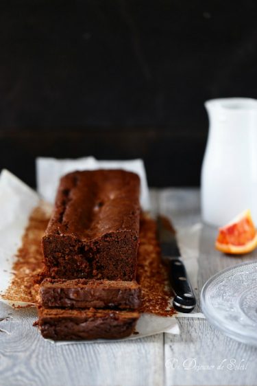 gâteau chocolat marmelade orange