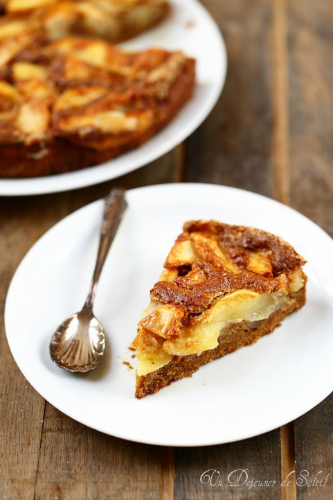 gateau pommes sans beurre