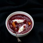 soupe betterave orange chevre