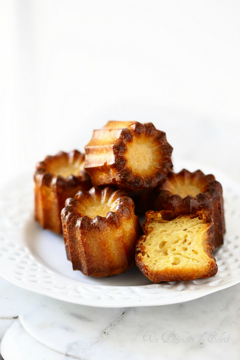 Canelés ou cannelés bordelais - Un déjeuner de soleil