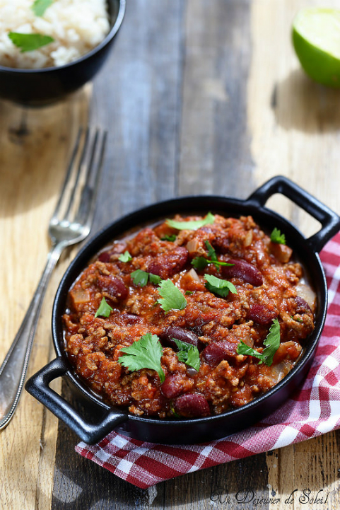 chili con carne recette