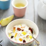 muesli pomme yaourt bircher