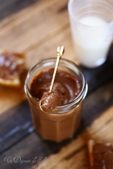pate tartiner ou nutella maison