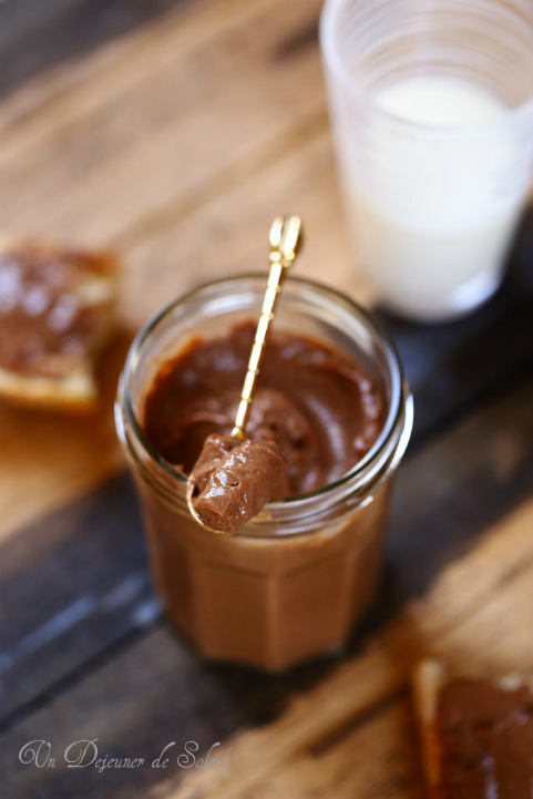 pate tartiner ou nutella maison