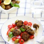 boulettes viande aubergines olives