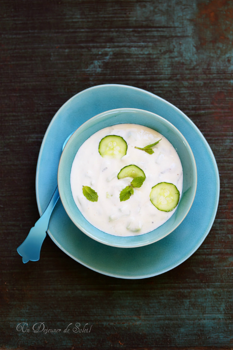 tzatziki concombre yaourt recette classique