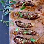 aubergines farcies viande recette italienne