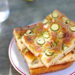 focaccia aux courgettes