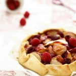 tarte peches framboises recette