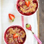 gratin fraises amandes facile rapide