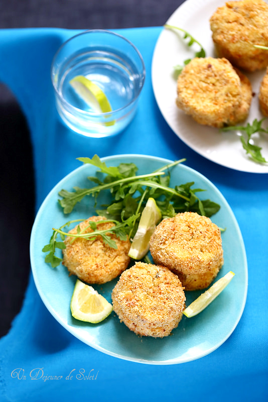 Croquettes de pommes de terre et saumon