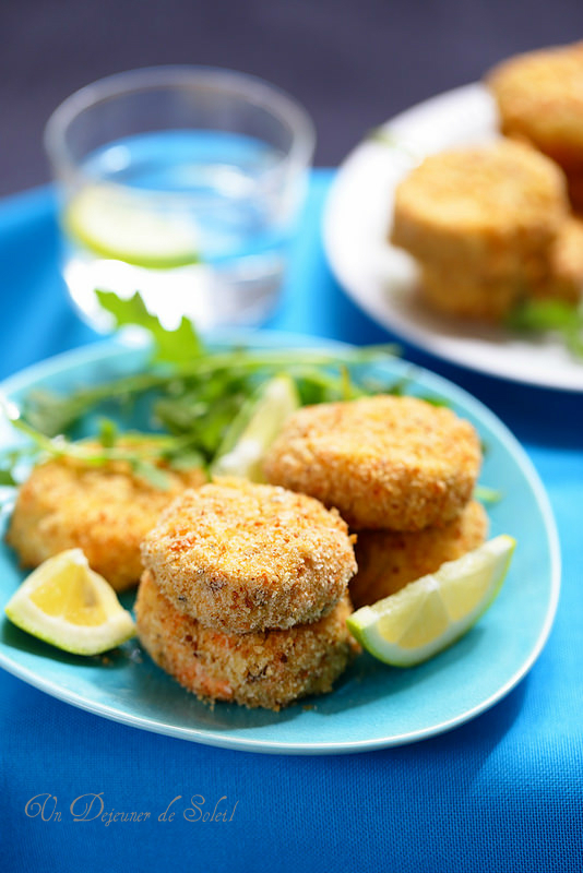 Croquettes de pommes de terre et saumon