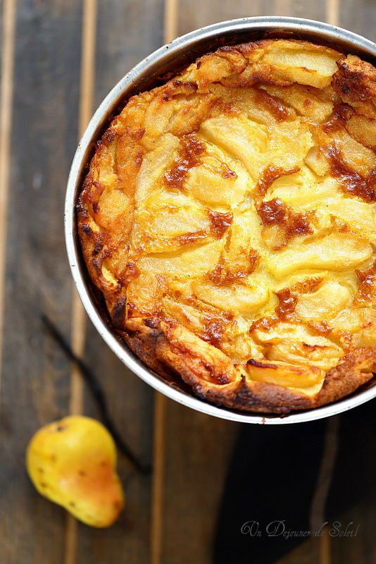 Flognarde aux poires