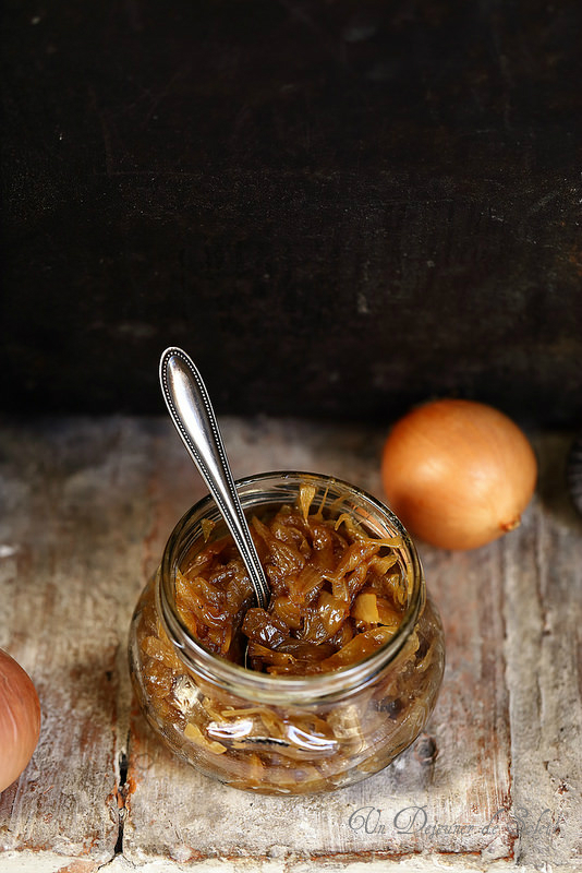 Confit d'oignons maison - Un déjeuner de soleil