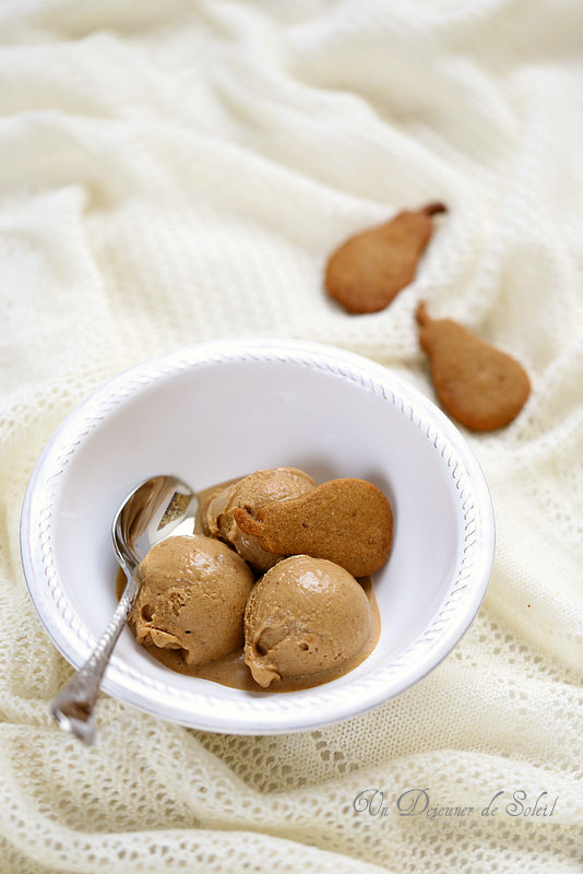 Glace aux speculoos