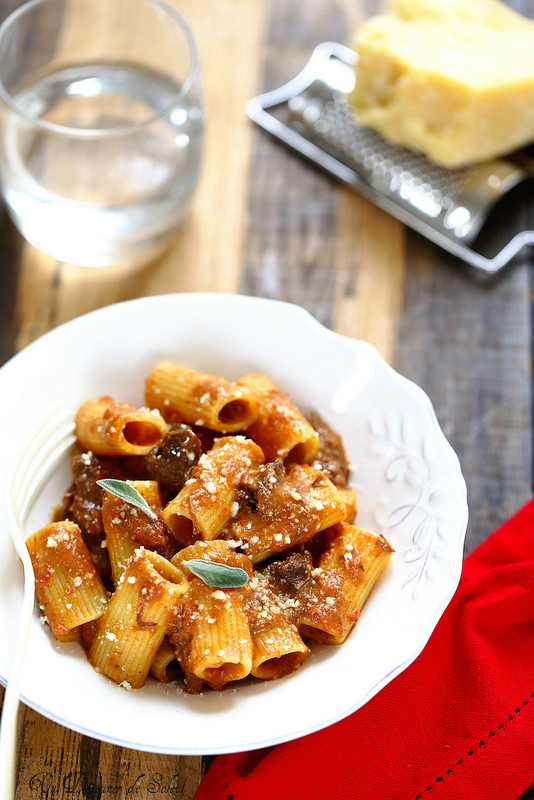 Recette de sauce ragù de boeuf au vin blanc